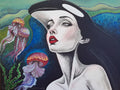 The Velvet Siren Original Painting